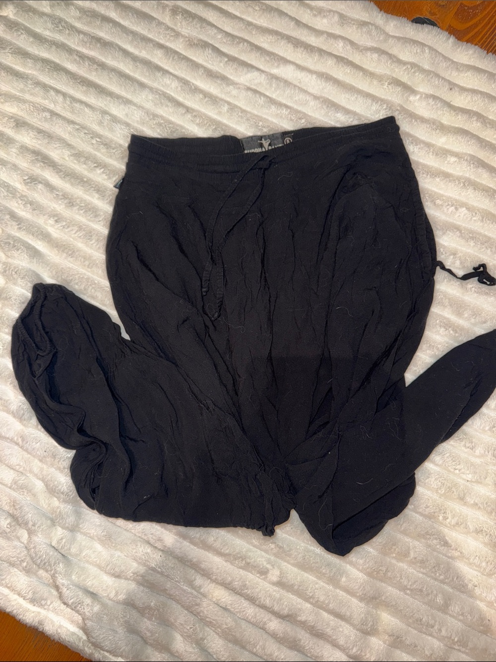 Buddha Pants Size small black EUC